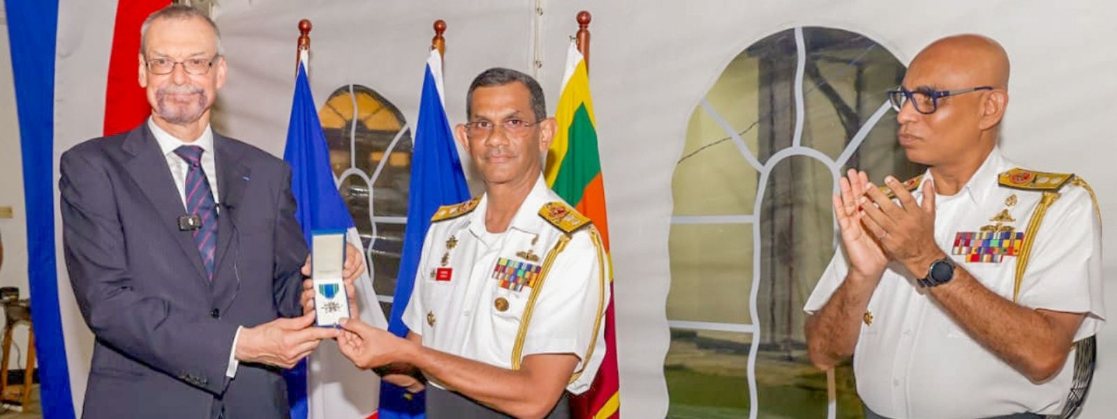 Rear Admiral Kumara Receives French Honour